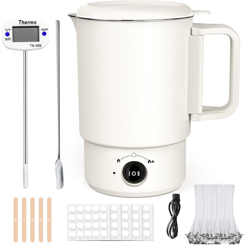 Candle Making Jug - Kit de panela elétrica para derreter