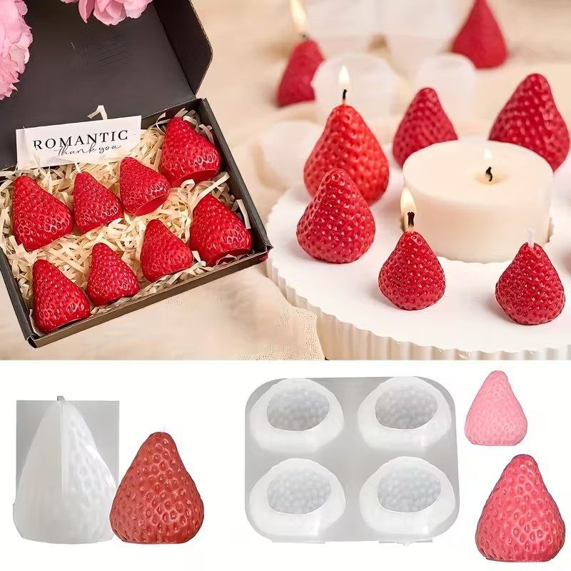 Candle Making Tutorial - Molde de Silicone para Velas em
