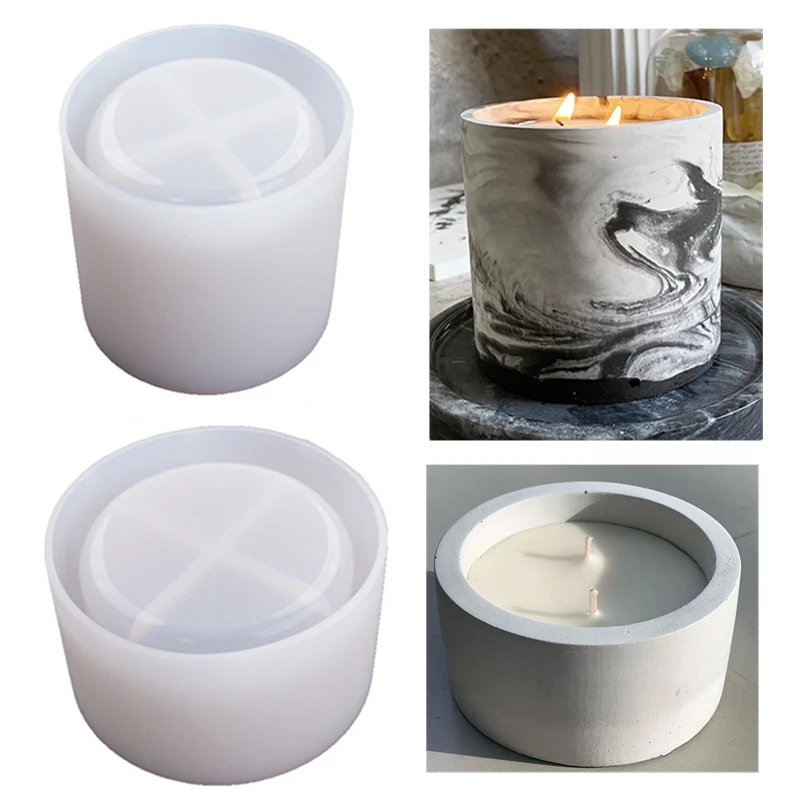 Candle Making Jug - Moldes redondos de cimento e concreto,