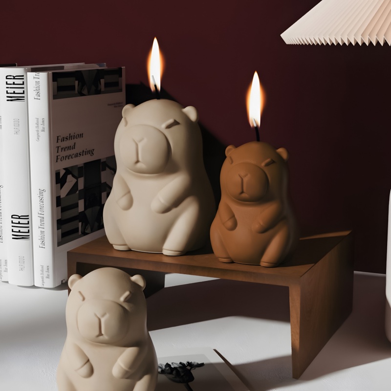 Capivara pudim cozimento molde - Candle Making Tutorial avaliação e preço