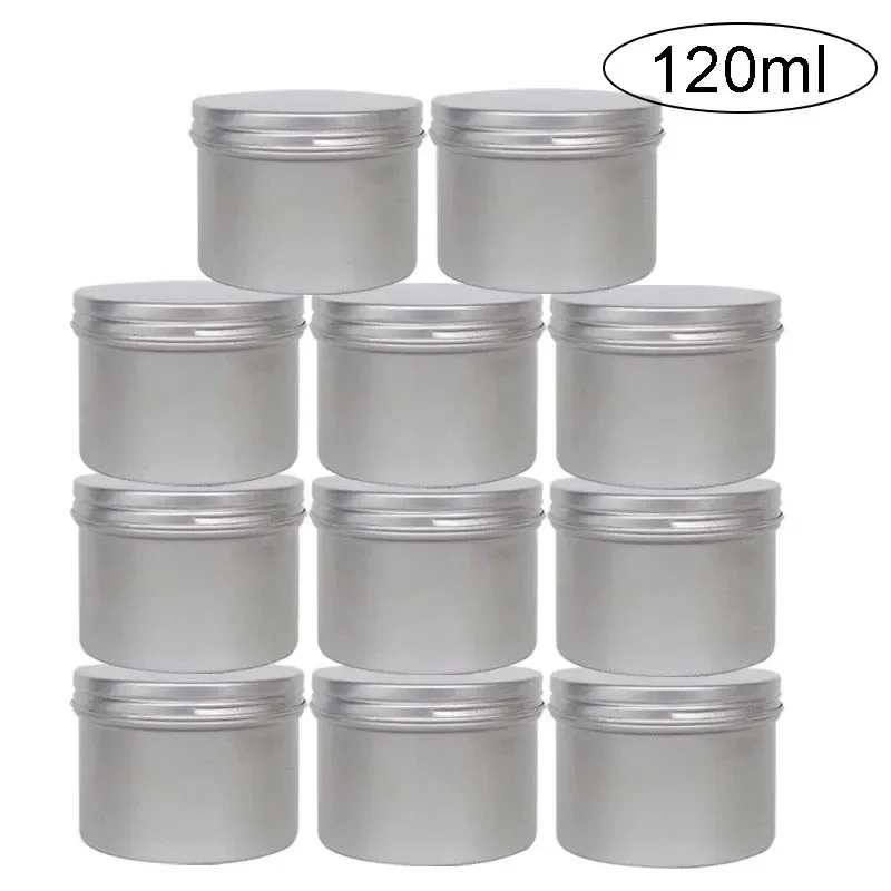 Frasco de lata de alumínio 120 - Tin Container Lid avaliação e preço
