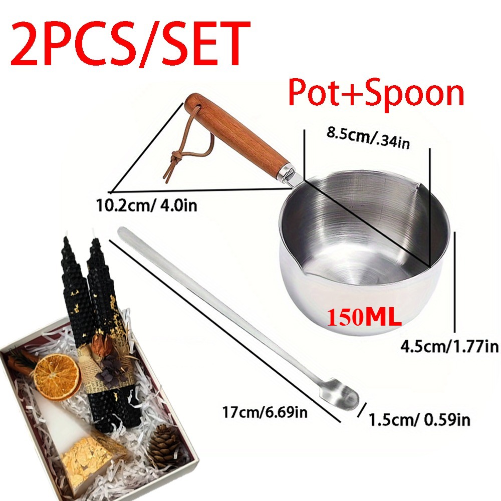 2 PEÇAS/CONJUNTO: Panela de De - Candle Making Jug avaliação e preço